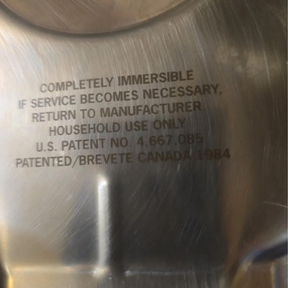 Vintage Image Health System Waterless Electric Skillet With Vapo Lid 12 Inch